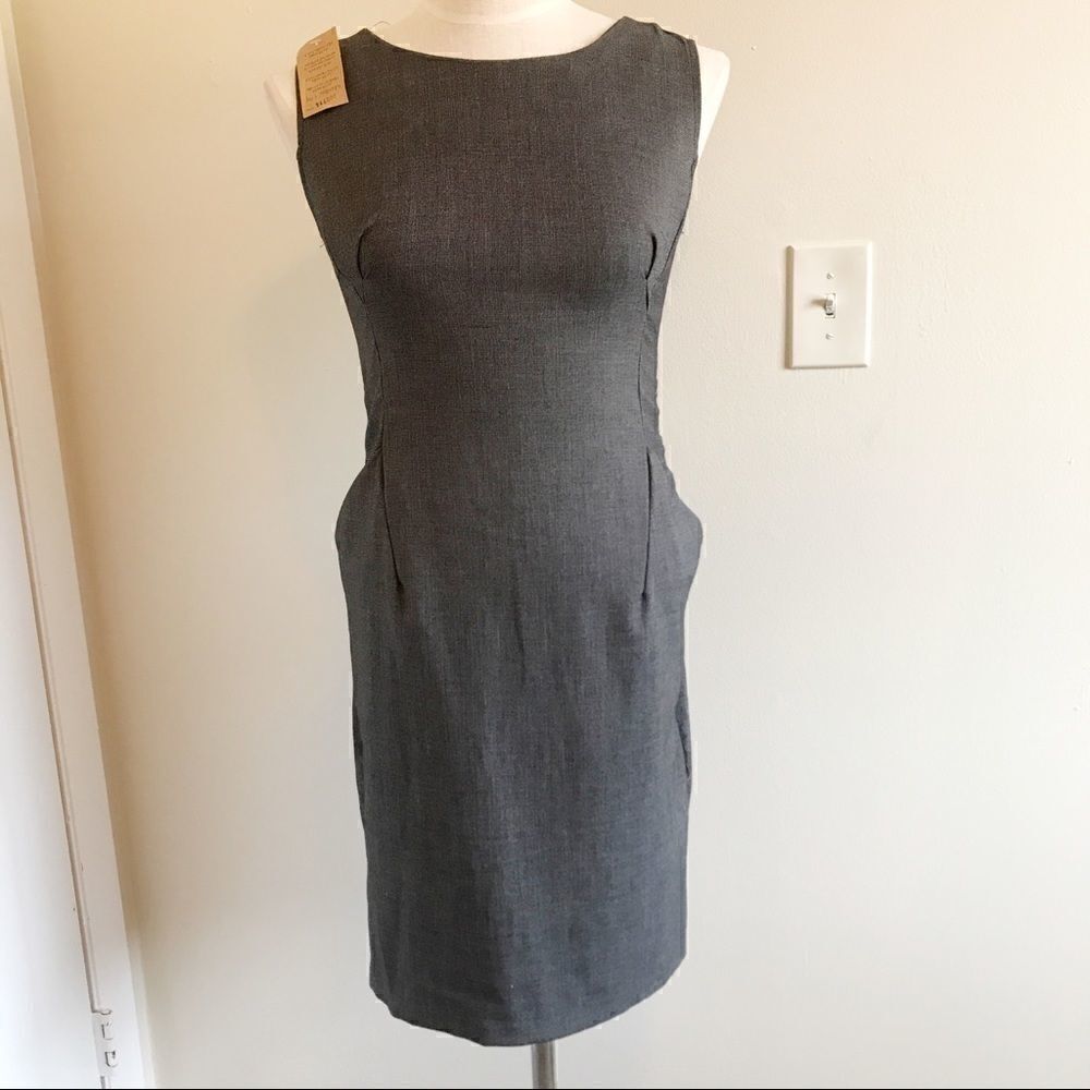 Studio L gray shift dress size L
